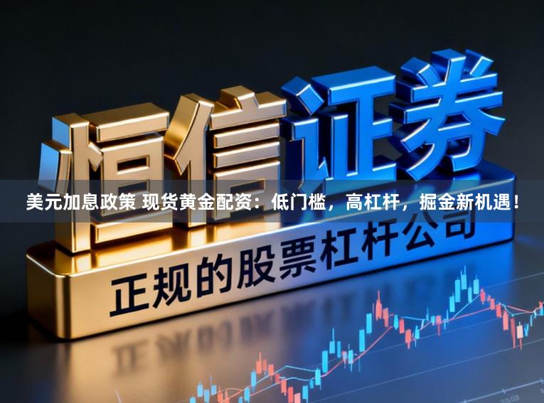 美元加息政策 现货黄金配资：低门槛，高杠杆，掘金新机遇！